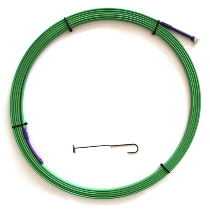 The Ferret 8m (26ft) cable feeding tool for installing electrical, data and communications cables through long wall cavities, ceilings, roof spaces and other hard-to-reach areas.